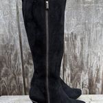 Liz Claiborne Like New Eldridge Black Suede Knee High Boots! Holiday Size 6 Photo 1