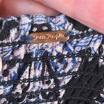 Free People  Thinking Of You Printed Strapless Jumpsuit Blue Size XS Photo 8