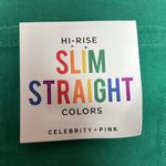 Celebrity Pink  Hi Rise Slim Straight Colors in Groovy Green Size 3 NWT Photo 8