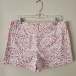 Gap  Pink & Coral Floral 3" City Shorts Size 12 Photo 3