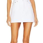 Re/Done Originals 90s Mini Skirt in White Size 4 Photo 8