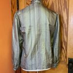 Vintage 80s dotted dressy blouse Size 10 Photo 9