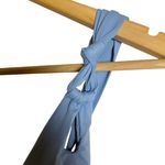 BECCA by Rebecca virtue BECCA Helena Plunge Coastline Blue One Piece Strappy Tie Back Swimsuit Size M Photo 4