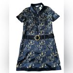 Original Penguin  Black and Gold Graphic Mini Dress Photo 3