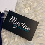 Maxine of Hollywood  Women’s Swim size 12 brand new color navy blue and white Photo 12