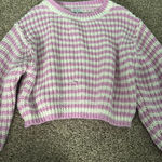 Grey Bandit Pink striped sweater Photo 0