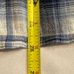 FDJ French Dressing Jeans Blue Plaid‎ Long Sleeve Button Down Shirt Womens # Size 10 Photo 9