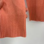 margaret o'leary  orange pullover 50% cashmere silk sweater long sleeve size xs Photo 5