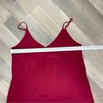 Zanzea  Maxi Slip Dress Maroon Red 12 Sleeveless Photo 11