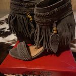 Naughty Monkey Western Fringy Sandals  Photo 0