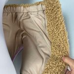 For Love & Lemons Pink Teddy Sherpa Vest Medium Photo 11