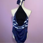 Lauren Ralph Lauren Shoreline Stripe Halter High Neck One Photo 4