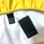 Free Press  Ruffle Trim Bikini Swim Bottoms Yellow XL Photo 2