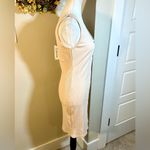 THE DROP Sierrafurtado Rose Dust Fitted Sleeveless Button Down Mini Dress NWT Photo 5