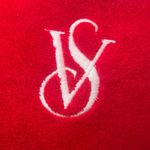 Victoria's Secret ✨ THE  COZY SHORT RED HOODED SZ SMALL ROBE✨ Photo 11