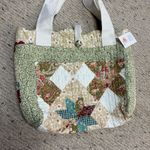 Handmade NWT  Quilted Patchwork Totebag Vintage Cottagecore Shabby Chic Totebag Photo 1