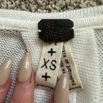 Free People We the Free white knit top size XS Photo 5