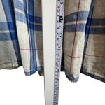 Old Navy Faux Wrap Plaid Midi Dress Ruffle Sleeve Tiered Preppy Summer, Size M Photo 8