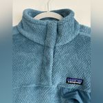 Patagonia Abalone Blue Women’s Re-Tool Snap T Fleece Pullover Jacket Size S Photo 6