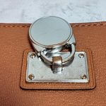 Michael Kors Women's Hamilton Zip-Around Brown Leather Wallet Photo 1