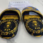 Versace Baroque Print Bath Slippers Photo 2