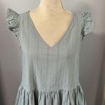 Listicle  • cotton ruffle sleeve mini dress with pockets Photo 74