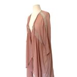 Charlotte Russe  Dusty Boho Flowy Kimono Robe Cascade Style Cover Up S (flaw) Photo 8