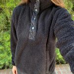 Urban Outfitters Black teddy jacket sz xs  Photo 0