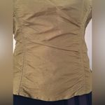 Areli Collection Herms NWT Vertgrn Green Zipper Closure On Side Sz 8 100% Silk. Photo 2