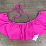 Raisin's Hot Pink Ruffle Bikini Top Sz.S NWT Photo 2