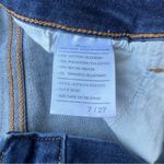 KanCan Womens Jeans Size 7/27 Leopard Distressed Skinny Dark Wash Denim Stretch Blue Photo 6