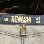 REWASH  brand jeans distress hem Photo 4