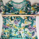 LOGO By Lori Goldstein LOGO Lori Goldstein Floral Tunic Top 2X Multicolor Stretch Artsy Resort Comfy Photo 10