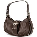 NEW Osoi Brown Brocle Leather Bag Photo 1