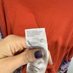 Free People Switch It Up Thermal Top Orange Womens Large EUC Photo 4