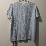 Sézane Sezane Strada Top in Blue Ecru Photo 2