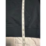 Nike Quarter Zip Sweatshirt Women's Size Medium Black Athleisure Active Cropped Photo 5