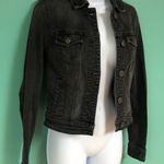 American Eagle Black Denim Jacket Photo 2