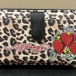 Ed Hardy  | Leopard Print Wallet/Wristlet Photo 0