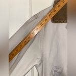 L.L.Bean PM Lined Canvas Field/Barn Chore Jacket Tan Brown Corduroy Accents Size M Photo 1