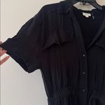 Elan  Cuff Sleeve Cover up Romper, Size Small, $68 Photo 9