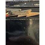 Betsey Johnson Betseyville by Plaid Sequined Wallet Blue Black Faux Leather Photo 3