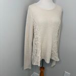 Andthewhy  Cream Lace Long Sleeve Top Blouse‎ - S Photo 1