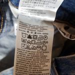 Levi's  Womens Wedgie Frayed Jeans Size 32 Blue Denim Button Fly NWT High Waist Photo 11