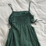 Aerie Side Cut-out Linen Blend Dress Photo 2