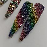 Set of 4 Mermaid Oversized Hair Clips Blue Photo 1