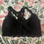 Aeropostale NWOT  black lace razorback padded bralette. Size Small Photo 1