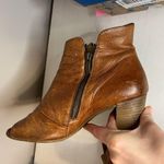 Paul Green Soft Leather Peep Toe Heeled Booties Photo 7