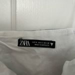 ZARA Blue and White Floral Mini Dress Photo 3