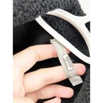 Vince Black Double Face Lamb Shearling Wool Cashmere Moto Jacket Size M Photo 4